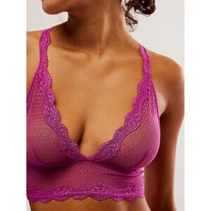 Free People Purple Lace Bralette